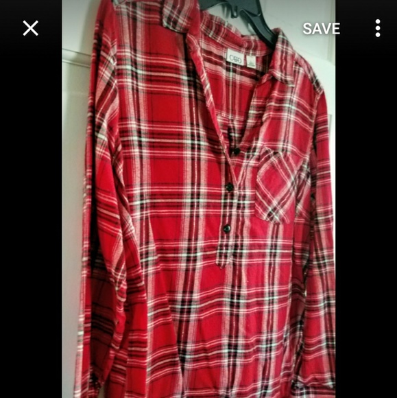 Cato Shimmer Flannel - Picture 2 of 2